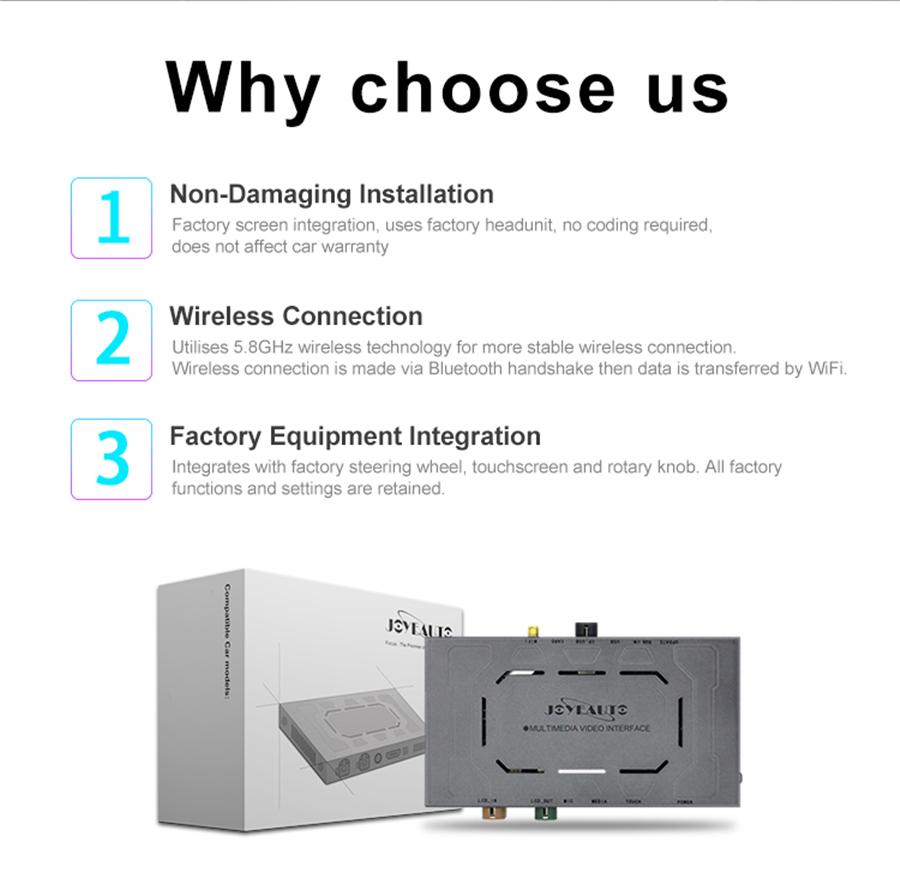 For 2009-2012 BMW CIC System WiFi Wireless Apply CarPlay Module & Android Auto