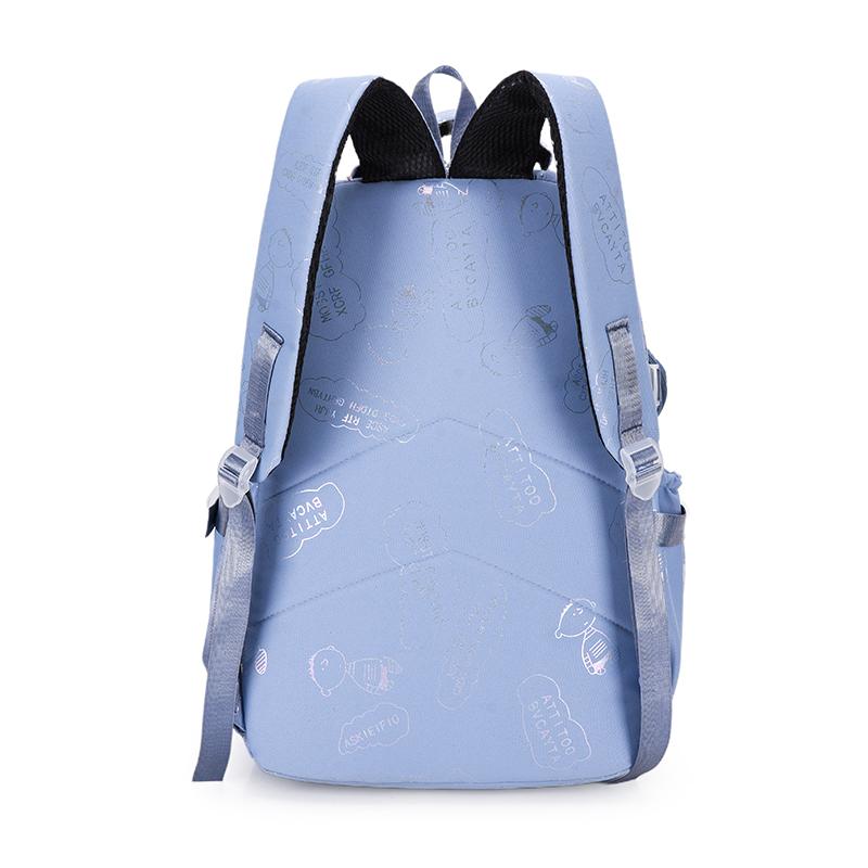 Women's Large Capacity Backpack Student Schoolbag Travel Bag