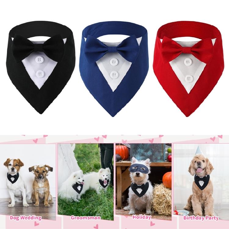 Elegant Cat Wedding Collar with Bow Tie Pet Puppy Collars Photograph Props