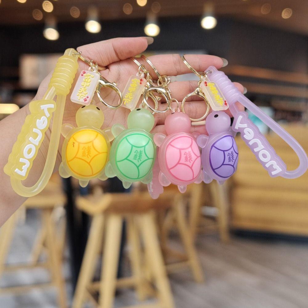 Rich Turtle Bag Pendant Cute Sea Turtle Keychain Fashion Hanging Accessory