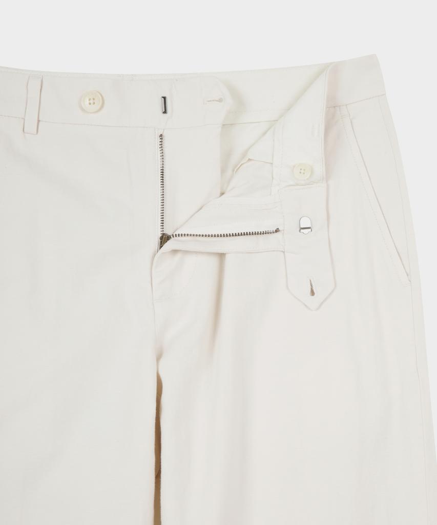 BROOKS BROTHERS Regular Fit Cotton Linen Pants (Ivory) (Bbpcmf8914Bfm)