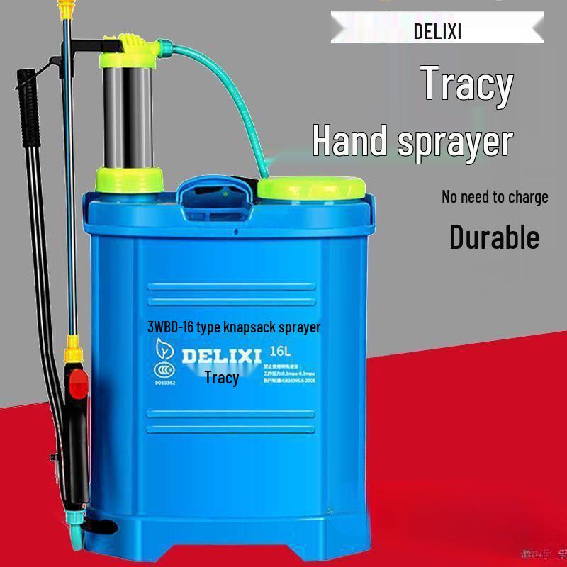 Delixi Handdruck-Rucksack-Spritze für Landwirtschaft, Pestizide und Desinfektion.