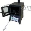 Compact Multi-Functional Wood Camping Stove: Portable, Foldable with Chimney, Ideal for Outdoor Heating & Barbecue