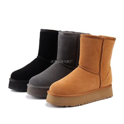 5825 Thick-soled Snow Boots Snow Shoes Cotton Boots Shoes Sangpo TUGGY