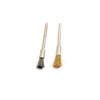 Rotary Tool Wire Brushes 10pcs Stainless Steel and Brass for Burr Removal Rust Removal and Metal Cleaning 3mm Shank