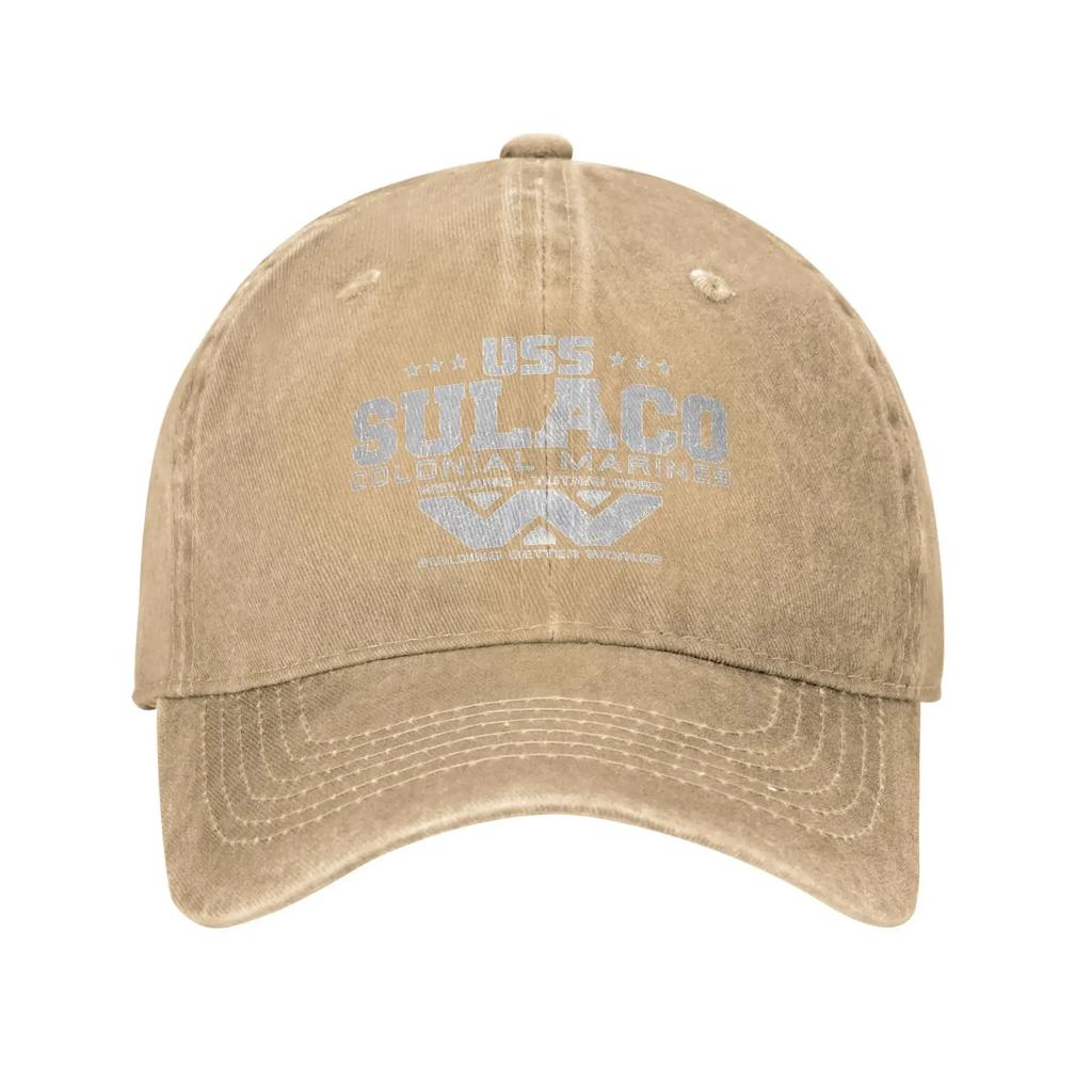 Jeans USCSS Nostromo Alien Sulaco Colonial Marines Aliens Cappellino da Baseball Casual Estivo Snapback Unisex-Ragazzi Cappellini da Baseball
