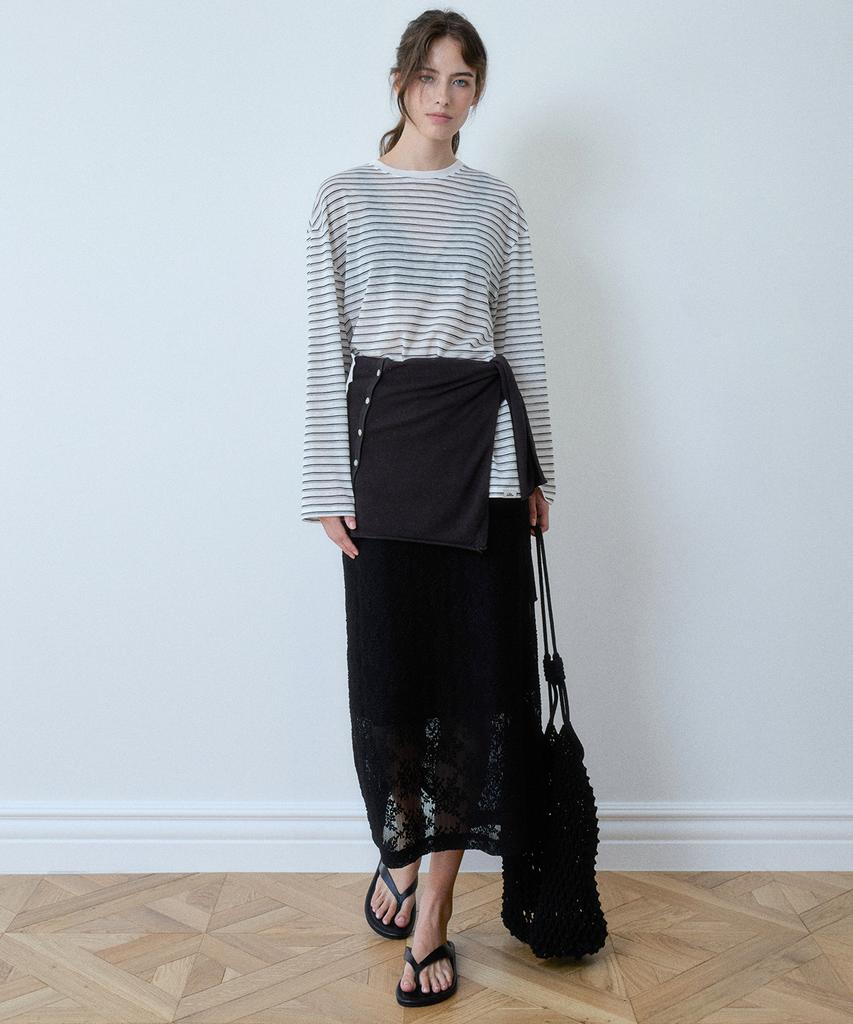 LOVLOV Crochet Cool Banding Skirt (2 Colors)