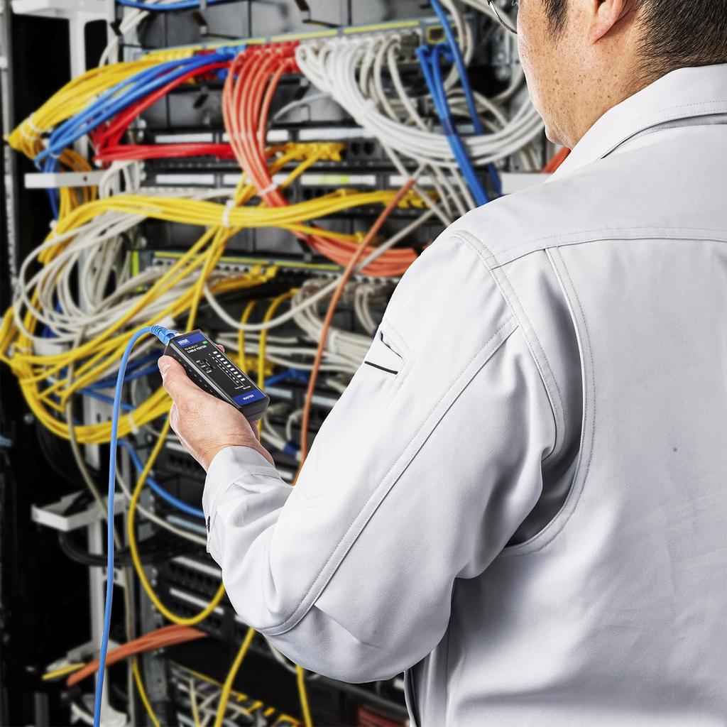 Sanwa Supply LAN Cable Tester LAN-TST7