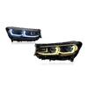 Headlight Assembly for BMW 7 Series G11/G12 (2016-2018) with New LED Daytime Running Lights, No Bumper Modification Required