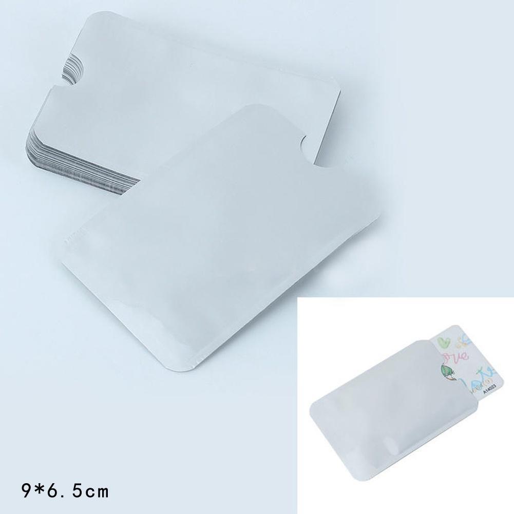 Maniche RFID carta di credito copre Identità ID protettore protezione Blocco Wallet