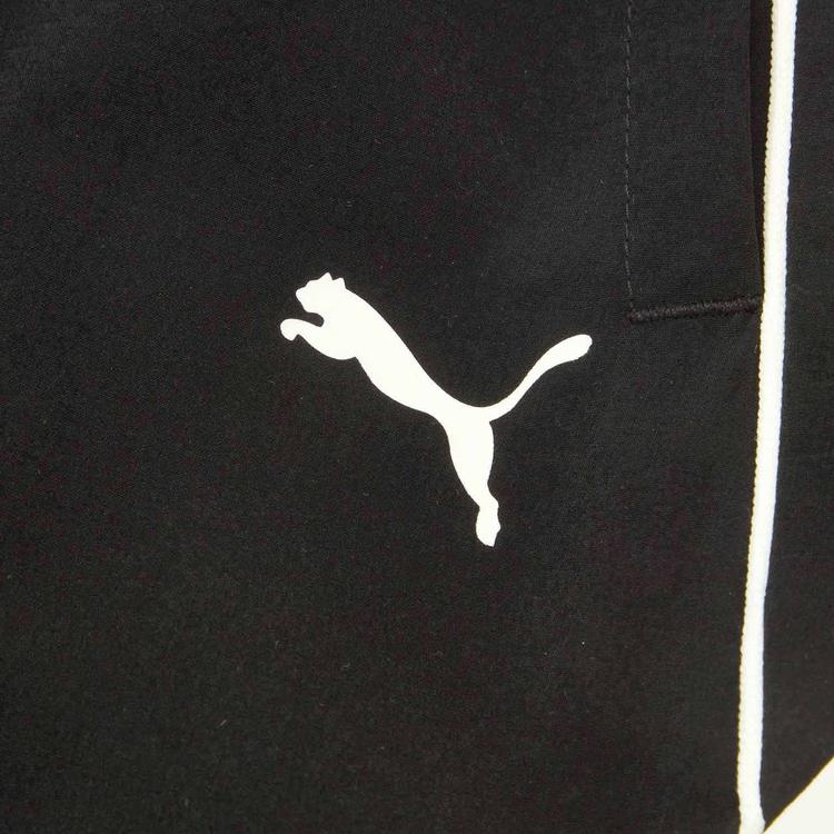 PUMA Pants 1948 SS25 Brand Logo Quick-Dry Sport Color-Block Versatile Woven Long Kids Quick-Dry Pants Kids bottoms Black White 950435-01