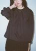Yansisi Big Ribbon Blouse - Black