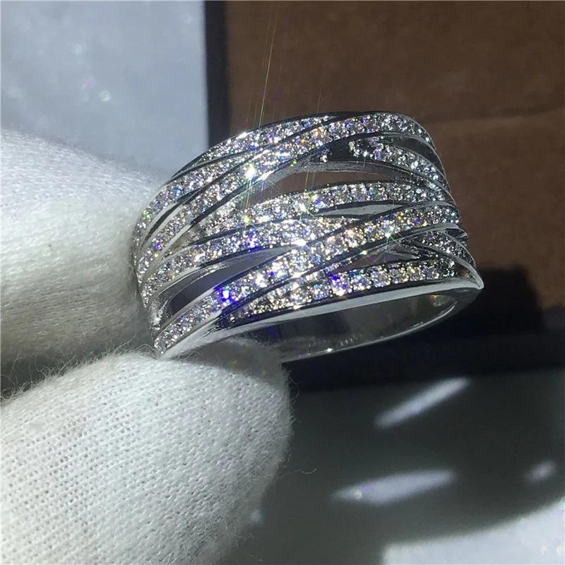 Wrap Cross Ring, Personalized Light Luxury Index Finger Ring, Give Girlfriend Student Couple Ring