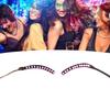 LED False Eyelashes Light Lightweight Stylish Reliable Luminous False Eyelashes Light for Party