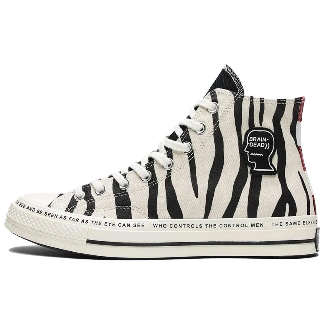 Converse x Brain Dead Chuck 70  White Black  Men s A12219C EU 37