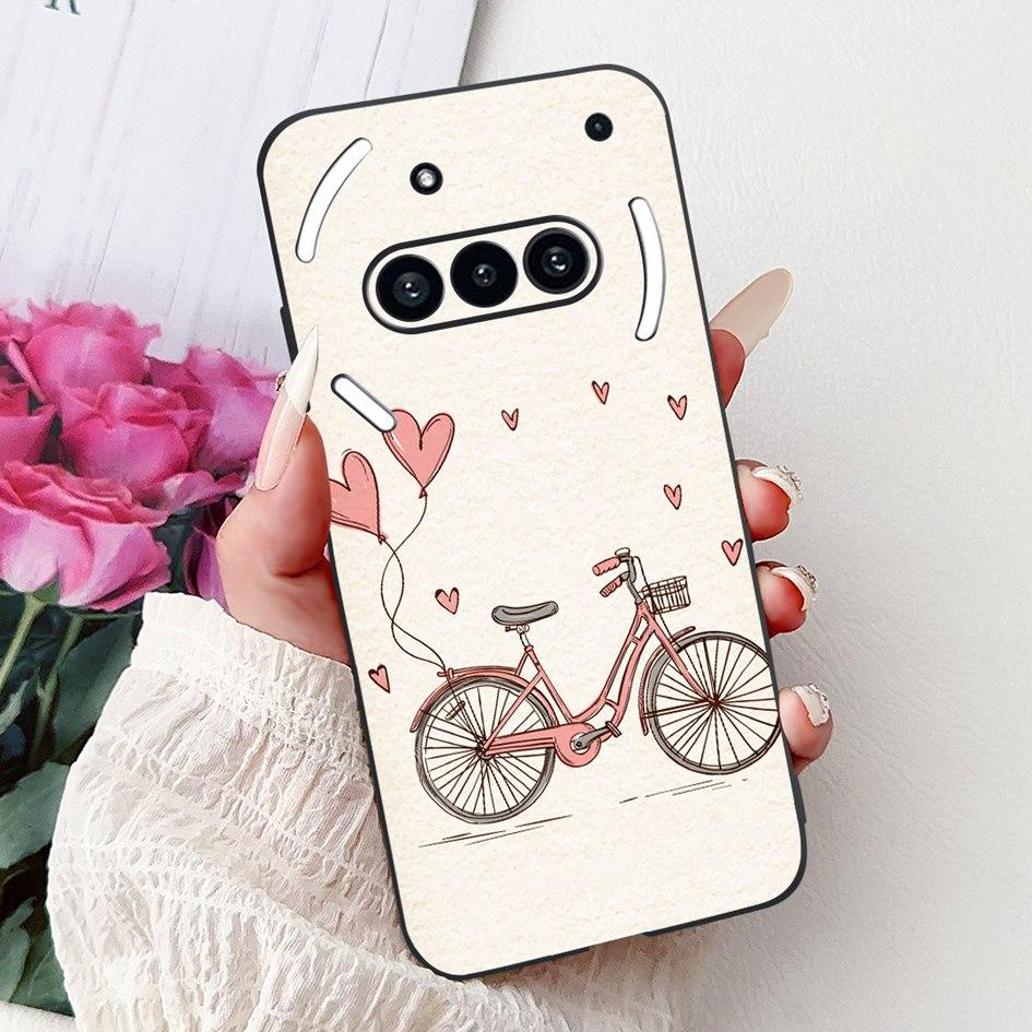 For Nothing Phone 3A 2025 Case A059 Fashion Flower Cats Cartoon Silicone Soft Shockproof Cover For Nothing Phone3A 3A Pro Bumper