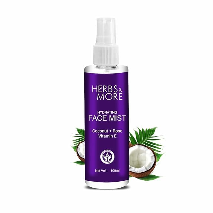Natureherb Мист для лица 100 мл | Увлажняющий и освежающий спрей для лица для всех типов кожи | Идеальный мист для сияющей кожи и лета | Освежающий To