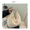 Tote Bag Women Plush Stitching Daily