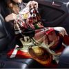1pc Flannel Throw Blanket, DAN DA DAN,Group,CartoonPattern Printed Blanket, Warm Cozy Soft Blanket For Couch Bed Sofa Car Office Camping Tra
