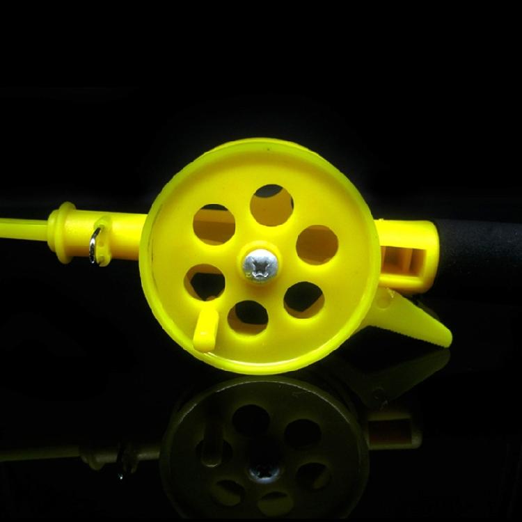 Light Weight Compact Portable Children Fishing Poles Small Ice Fishing Rod Beginner Lake Pond River Fishing Reels Poles