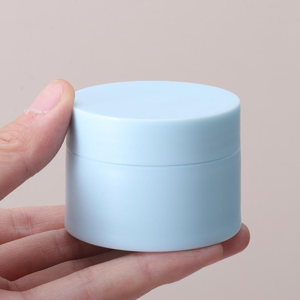 Empty Cosmetic Jar Makeup Container Round Refillable Bottles Face Cream Eyeshadow Gel Suncreen Perfume Travel Plastic Pots