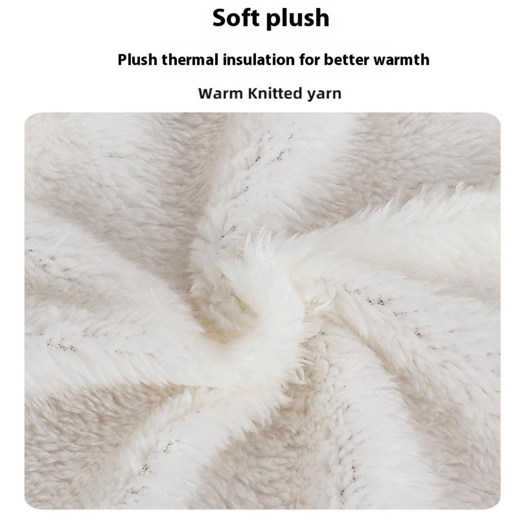 3pcs Acrylic Scarf Gloves Stay Cozy And Womens Winter Hat Set 3pack/lot Knitted screen Gloves Men And Women 3-in-1