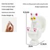 Cute Resin Toilet Cat Figurines 1/4/5 Pcs Multiple Whimsical Styles Funny Animal Statue for Window Sill Decor
