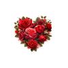 Stickers Shopping Mall Window Stickers Valentine's Day Room Stickers Wall Stickers Set Decoration