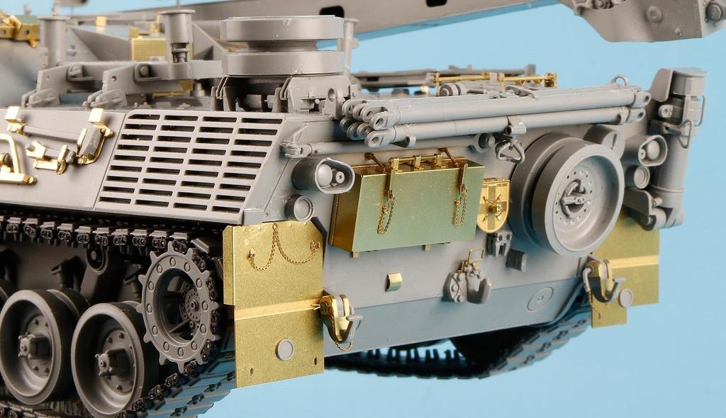 Tetra Model ME Serie Bergepanzer 2A2 Plastikmodellteile ME3577 1/35 (TAK)