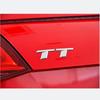 For Audi RS3 3D ABS Chrome Black TT Logo Car Rear Trunk Emblem Badge Sticker Decals for Audi TT RS MK1 8N 8J MK3 8S MK2 Accessories