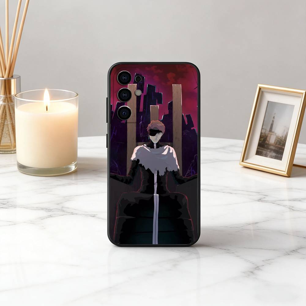 A-Aizen S-Sosuke-S Anime B-BLEA-CH Phone Case For Samsung S25,S24,S21,S22,S23,S30,Ultra,S20,Plus,Fe,Lite,Note,10,Black Cover