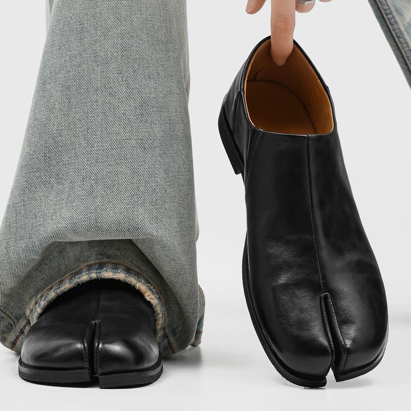 Style foot-fitting casual single shoes sub-toed