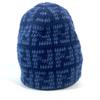 FENDI FXQ798 beanie hat knit hat knit cap Zucca logo  Knit hat Cashmere Navy