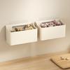Storage Box No Drilling with Hollow Drain Holes Organizer Space-saving Storage Basket for Kitchen And Bathroom
