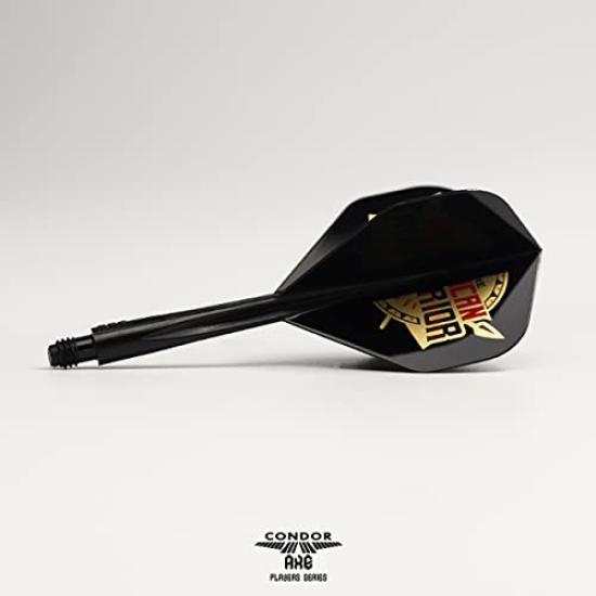 CONDOR Dart Flights Axe Inspiration2 Std Devon Model S black A.W