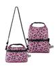 Elbiv Pink Leopard Print Two-Way Daily Pouch