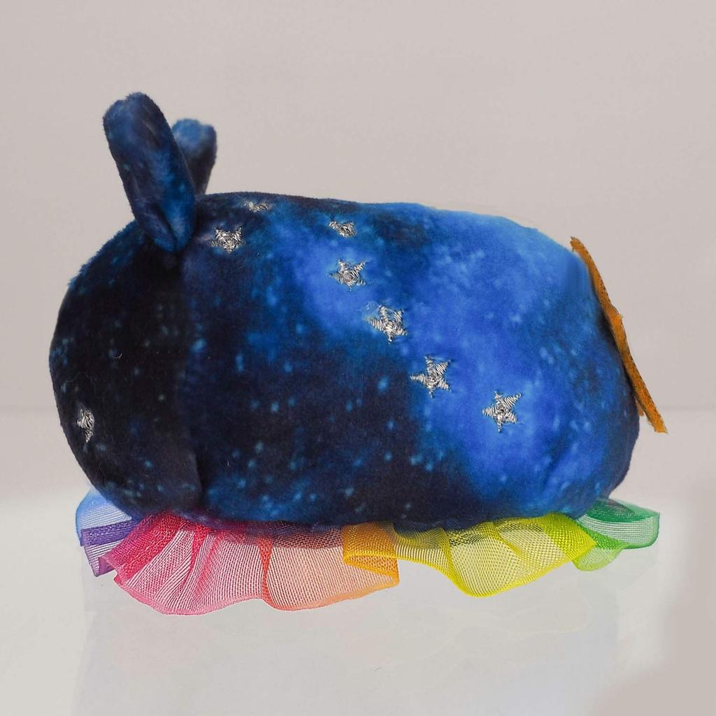 Sanei Boeki Dream Slug Space Sea Slug Plush Toy, 5cm Tall