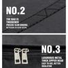 1pc Large Insulated Food Bag Reusable Foldable Hot Cold Meals Grocery Bags Zipper Bag Lightweight For Picnic Camping Outdoor