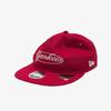 New Era New York Yankees Retro Oval Logo Strapback Scarlet