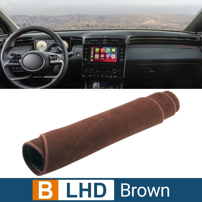 Car For Hyundai Tucson NX4 Dashboard Cover Mats Avoid Light Pads Anti-UV Case Sun Shade Trim Carpets Accessories