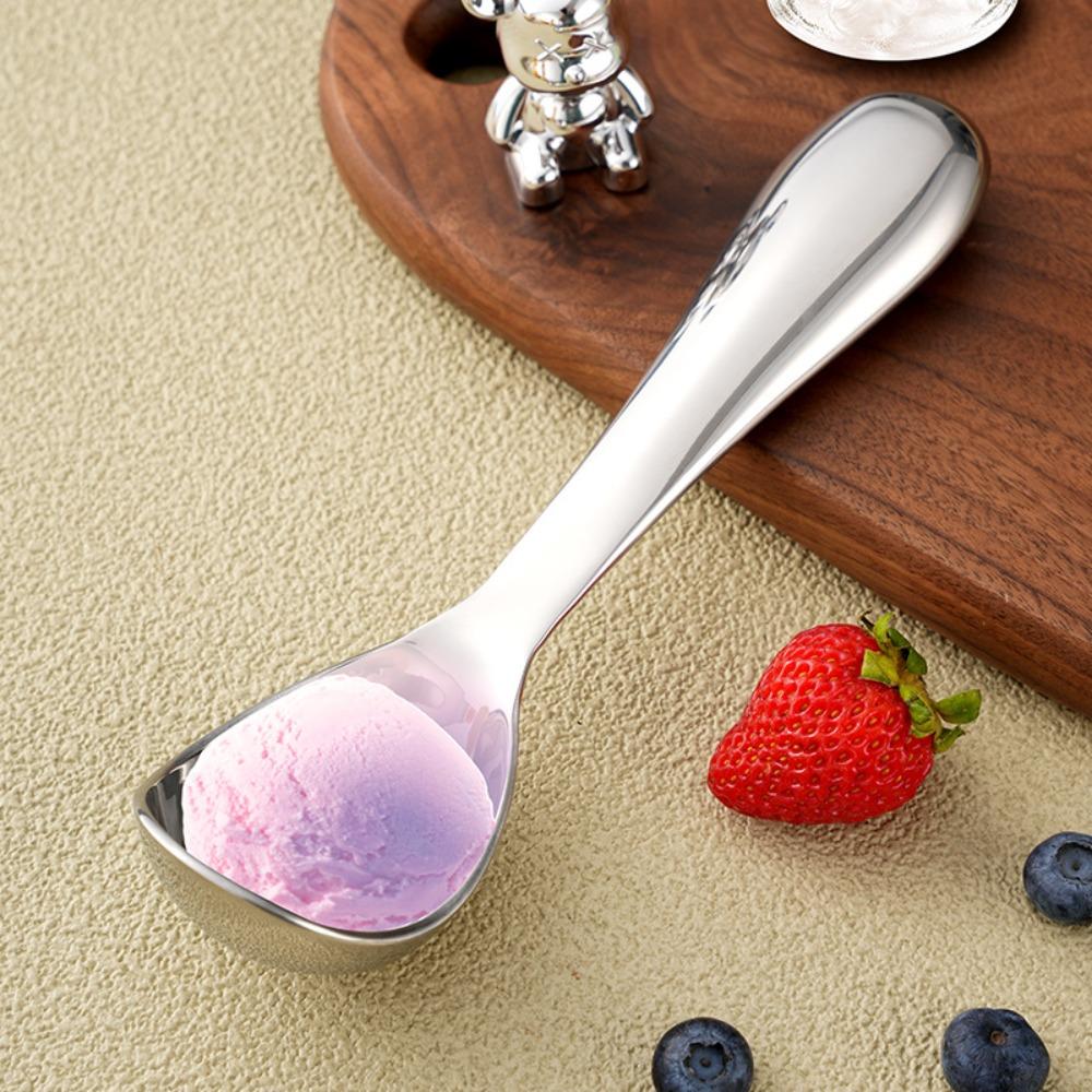 Upright Ice Cream Spoon Self-melting Gelato Ball Spoon Durable Watermelon Scoop Household