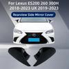 Car Rear View Mirror Cover Ox Horn Side Rearview Shell ABS Fits For Lexus ES200 260 300H 2018- UX - Accessories