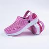 Unisex Fashion Beach Clogs სქელი ძირის ჩუსტი წყალგაუმტარი მოცურების საწინააღმდეგო სანდლები ქალების მამაკაცებისთვის