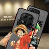 Case for Xiaomi Redmi Note 14 A4 10 13 Pro Plus 12 14C 9S 11 13C Funda Back Phone Cover One Piece Luffy Zoro Cool