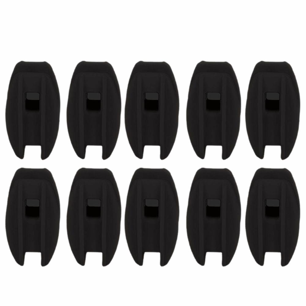 20PCS ABS Material Square Tube Post Insulator Compact Plastic Donut Insulator