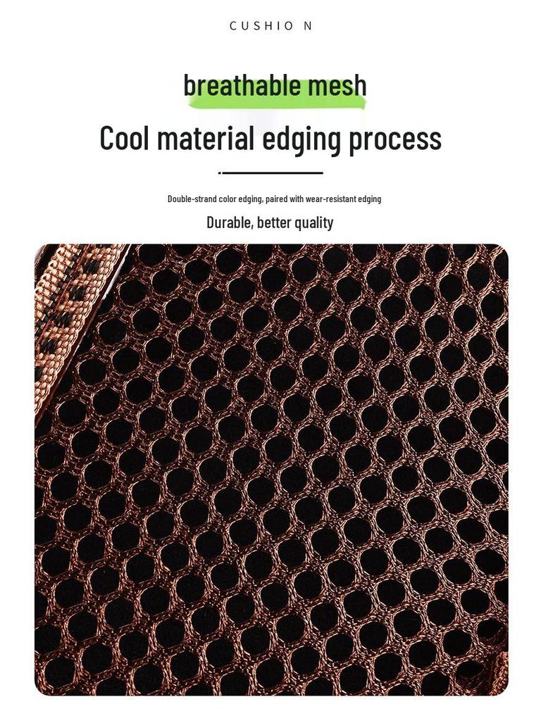 Comfortable Breathable Universal Bamboo Car Seat Cushion – Single Piece, Cool Summer Mat for Trucks