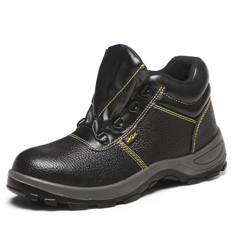 Men's Protective Shoes Anti-Smashing and Anti-Penetration Lightweight Oil-Resistant Acid-Resistant Non-Slip Safety Shoes
