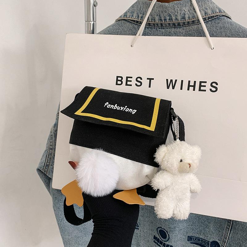 

Холщовая сумка, женская сумка, новая детская сумка, модная сумка-мессенджер контрастных цветов.