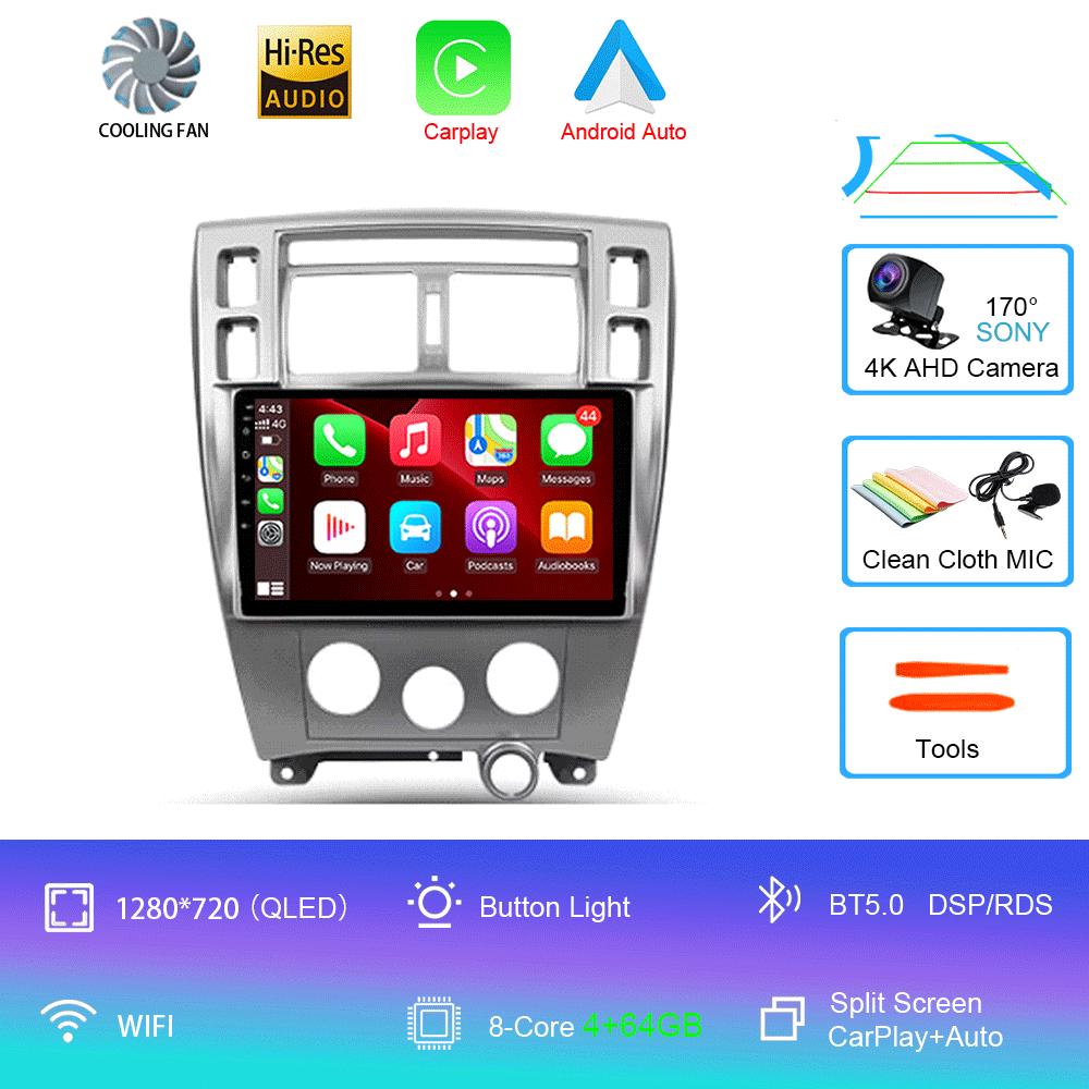 Android 14 Car Radio For Hyundai Tucson 1 2004 - 2009 Multimedia Video Player Navigation Stereo GPS No 2din 2 Din Dvd