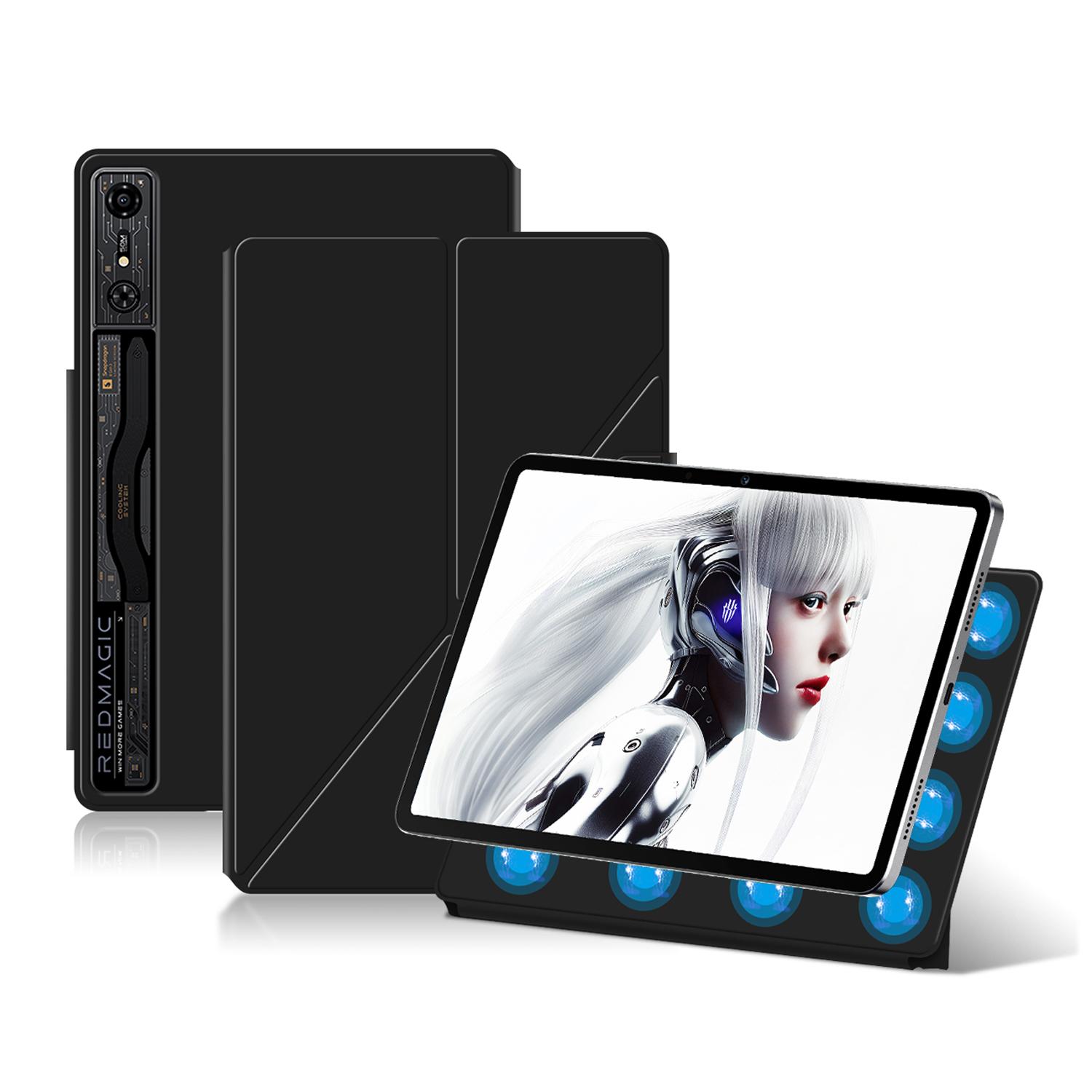 Magnetický obal pro ZTE Nubia REDMAGIC Herní tablet Pro 2024 Red Magic Nova 10,9 palce Kryt se stojánkem RedMagic Nova Herní 10,9' Pouzdro Red Magic Nova 10.9 černá